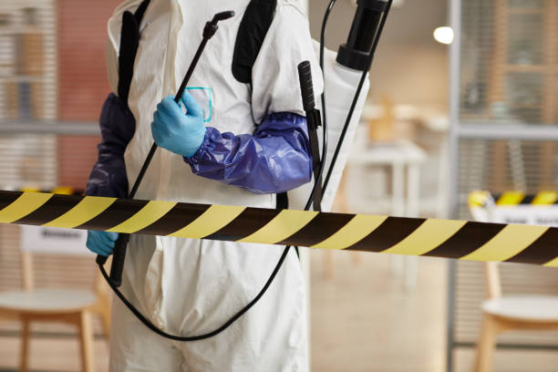 Professional Blood Cleanup technician working in Salem, NC